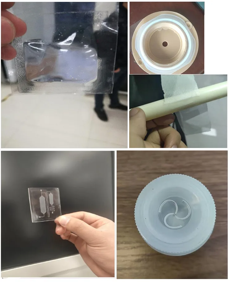 帝耐激光 DN-153 透明材料塑料焊接機（塑料激光焊接機） 加工樣品實拍 1