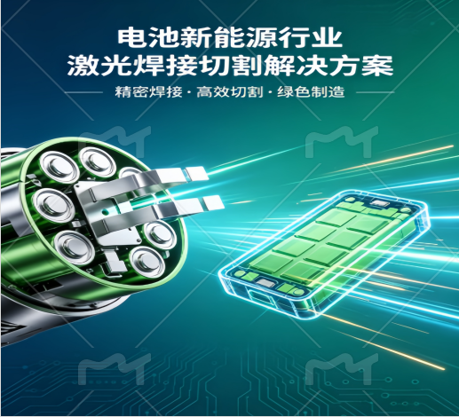 電池新能源行業(yè)領域在激光焊接切割解決方案